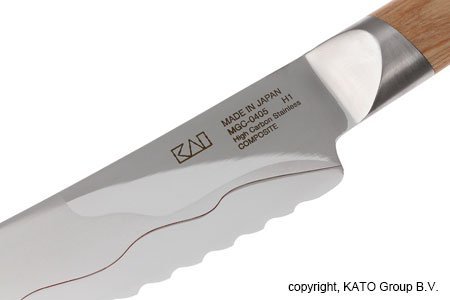 Нож KAI SEKI MAGOROKU Composite MGC-0405 хлебный, 23см