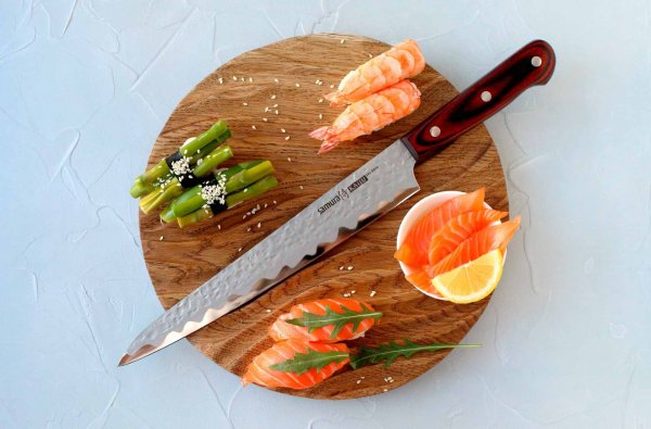 Нож кухонный для нарезки Samura KAIJU SKJ-0045, 240мм