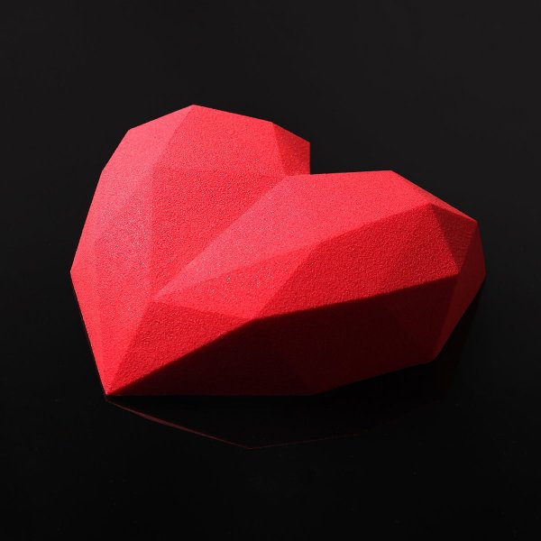 Силиконовая форма "Сердце" Heart by Dinara Kasko (225x230мм,h65мм,1200мл)