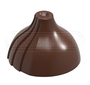 Форма для шоколада "Вулкан" Chocolate World 1690 CW (d28мм,h19мм,7гр)