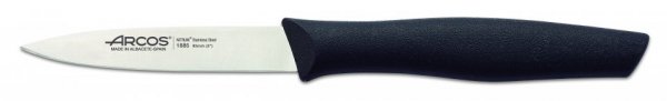 Нож для овощей Arcos Nova 188500, черный 8.5см