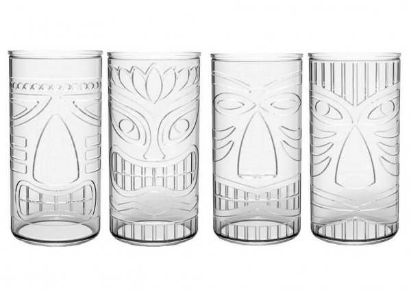 Стакан высокий Tiki GODs Libbey серия "Tiki" 992038, 490мл