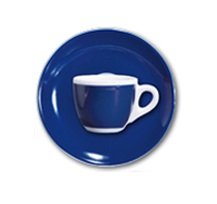 Чашка espresso с блюдцем Ancap Blue серия "Verona Millecolori Decal Print" (75 мл)