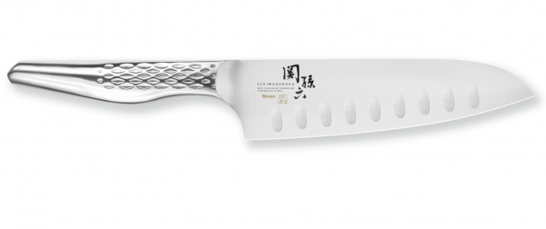Нож KAI SEKI MAGOROKU SHOSO AB-5157 Сантоку с рифлением, 16.5см