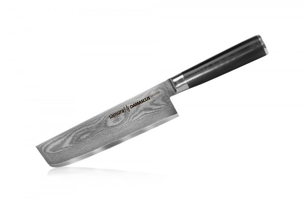 Нож кухонный Накири Samura Damascus SD-0043, 167мм