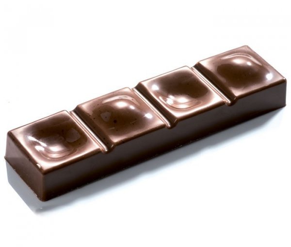 Форма для шоколада Martellato MA1914 "батончик" (100x26мм,h16мм)