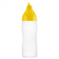 Бутылка для соуса желтая Araven 05555, 500мл