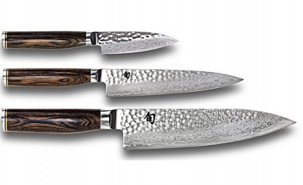 Набор из 3-х ножей KAI Shun Premier Tim Malzer TDMS-300 (TDM-1706,TDM-1701,TDM-1700)