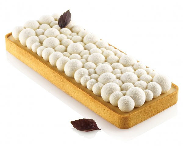 Набір Silikomart KIT TARTE RING BUBBLE (265x105мм,h20мм,290мл) 