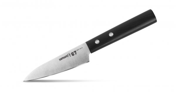 Нож кухонный овощной 98мм, Samura 67 SS67-0010