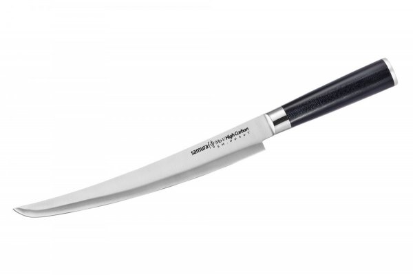 Нож кухонный Samura Mo-V SM-0046T танто для нарезки, 230мм