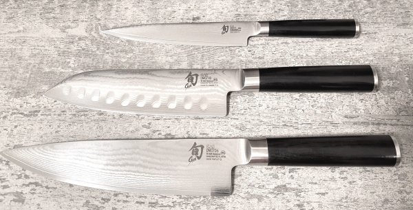 Набір з 3-х ножів KAI SHUN CLASSIC DMS-320 (DM-0701,DM-0706,DM-0718) 