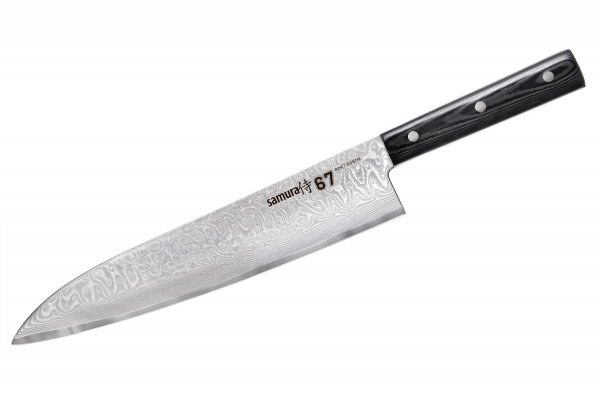 Ніж Кухарський Гранд Шеф Samura 67 Damascus SD67-0087M, 240мм 