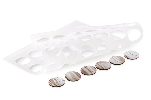 Силиконовая форма Silikomart Round Chablon - 2штуки (297x210мм,d30мм)