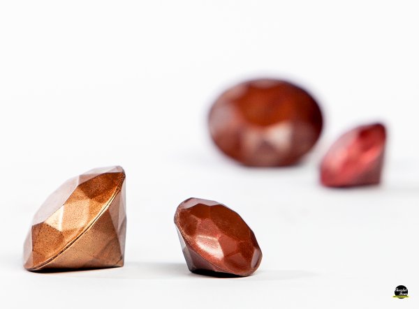 Форма для шоколада "Бриллиант" Chocolate World CF0609 (35x35мм,h24мм,13гр) 