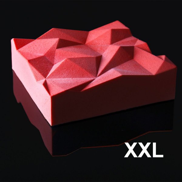 Силиконовая форма XXL Triangulation by Dinara Kasko (225x225мм,h75мм,2900мл)