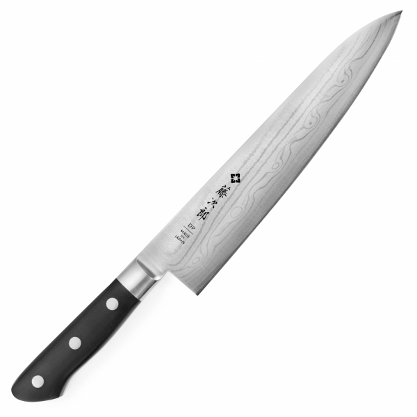 Нож Поварской Шеф Tojiro DP Damascus F-656, 24см 