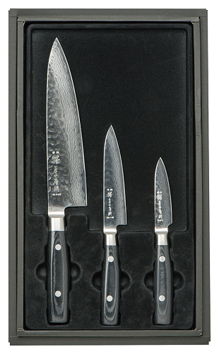 Набор 3х ножей Yaxell ZEN 35500-803 (35500,35502,35535)