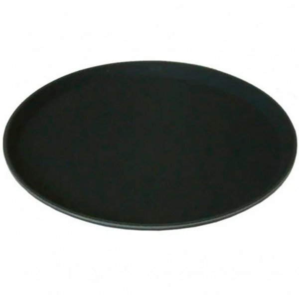Поднос круглый черный FoREST (35 см) 483500