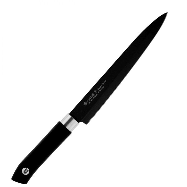 Кухонный нож Янагиба Satake Swordsmith Black 805-766, 210мм