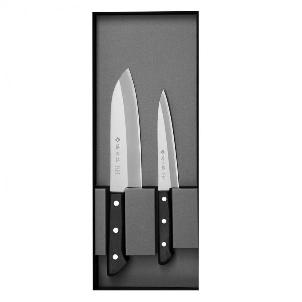 Набір з 2х кухонних ножів Tojiro Basic TBS-200