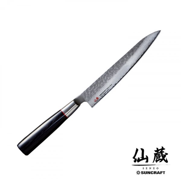 Кухонный нож Suncraft Senzo Classic SZ-12 универсальный, 15см