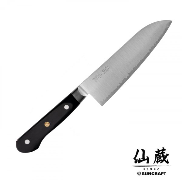 Кухонный нож Suncraft Senzo Professional MP-03 Сантоку, 16.7см