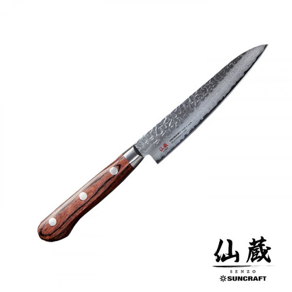 Кухонный нож Suncraft Senzo Universal FT-04 универсальный, 13.5см