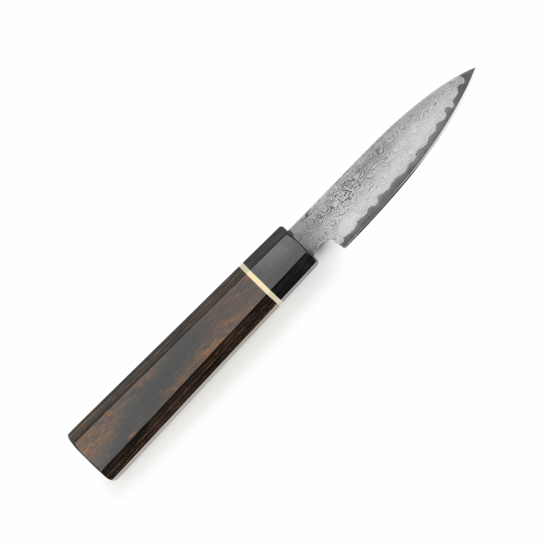 Кухонный нож Suncraft Senzo Black BD-01 овощной, 8см