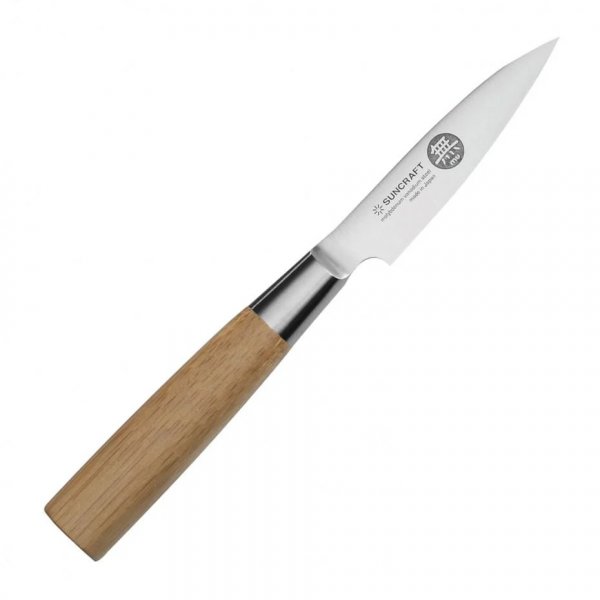 Кухонный нож Suncraft MU Bamboo MU-01 овощной, 8см