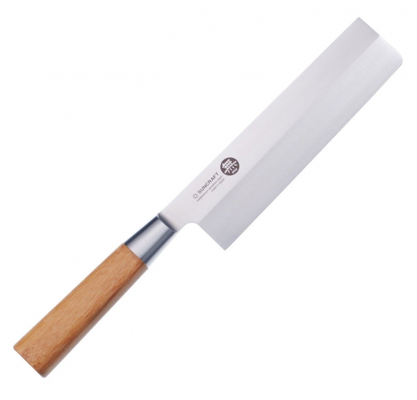 Кухонний ніж Suncraft MU Bamboo MU-08 Накірі Усуба, 16.7см