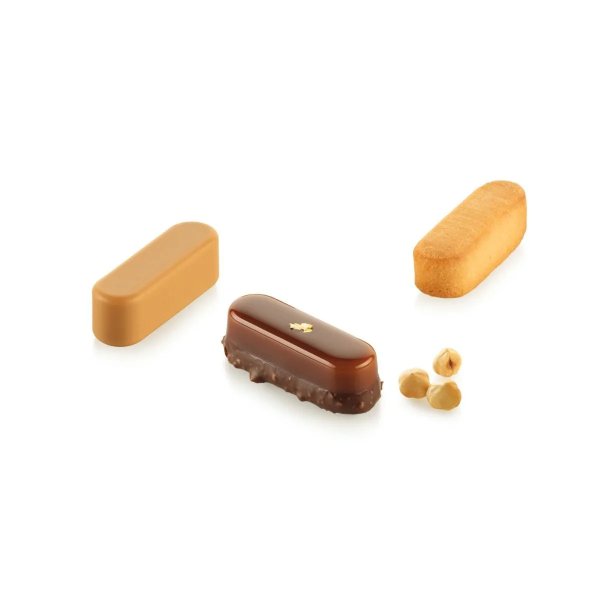 Силіконова форма Silikomart ECLAIR XS 14 (55х17мм,h17мм,14мл)