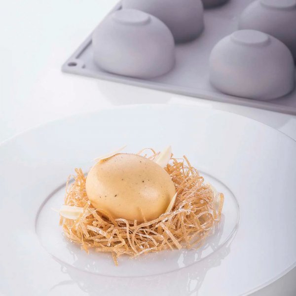 Силіконова форма "яйце" Pavoni GG054 Egg (63x48мм,h40мм,72мл)