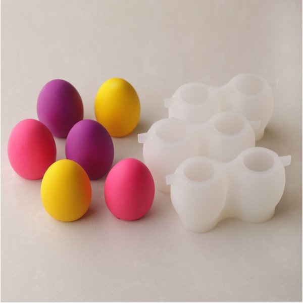 Силіконова форма "яйця" Easter Eggs by Dinara Kasko (d47мм,h63мм,6штх75мл)