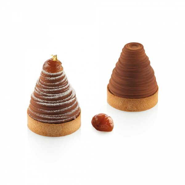 Набір форм Silikomart KIT TARTE RING ALBIA D70 MM (d65мм,h61мм,106мл)