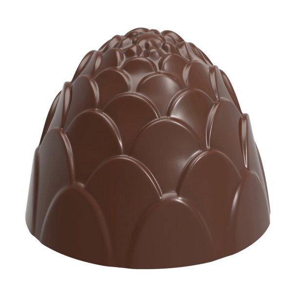 Форма для шоколада "Шишка" Chocolate World 12128 CW (d28мм,h23мм,11гр)