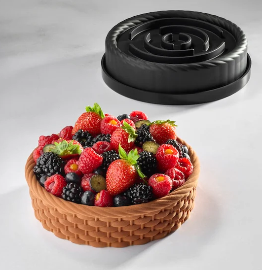 Силиконовая форма Pavoni KE112 Panier (d180мм,h48мм,900мл)