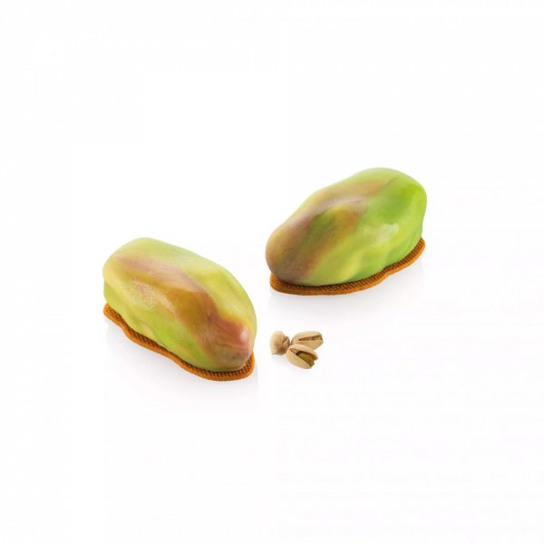 Форма силиконовая "фисташка" Silikomart PISTACCHIO 120 (99х56мм,h40мм,120мл)