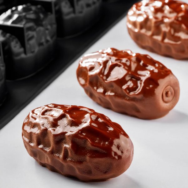 Силіконова форма "фінік" Pavoni PX43121 Date (90х50мм,h45мм,110мл)