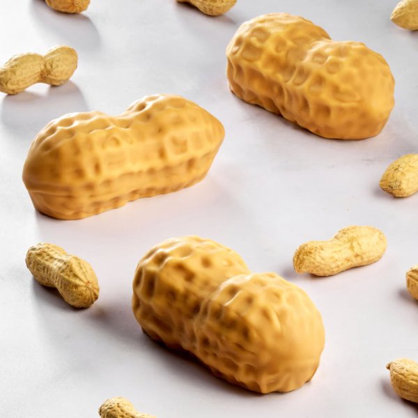 Силиконовая форма "арахис" Pavoni PX43132 Peanut (100х48мм,h42мм,120мл)