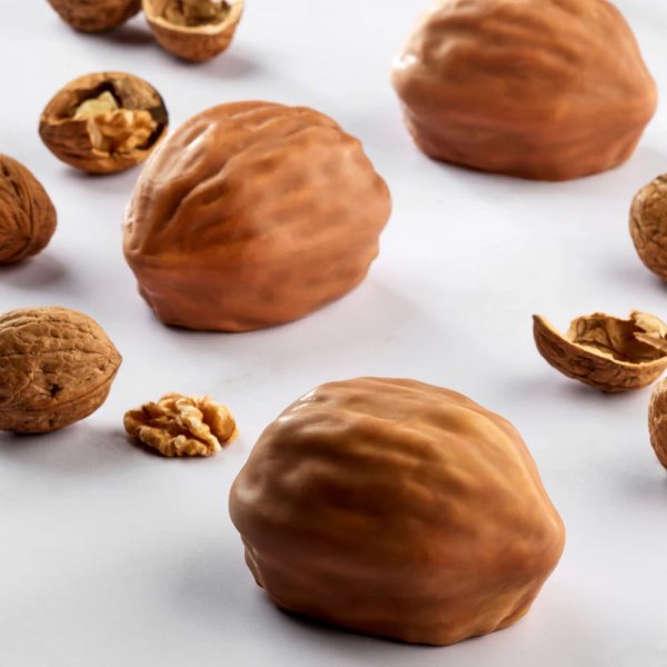 Силіконова форма "горіх" Pavoni PX43134 Nutshell (78x57мм,h51мм,120мл)