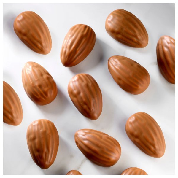 Силиконовая форма "миндаль" Pavoni PX3229 Almond (46х32мм,h23мм,20мл)