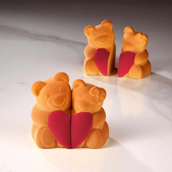 Силиконовая форма Pavoni PX43141 Teddy Love (86х60мм,h77мм,200мл)