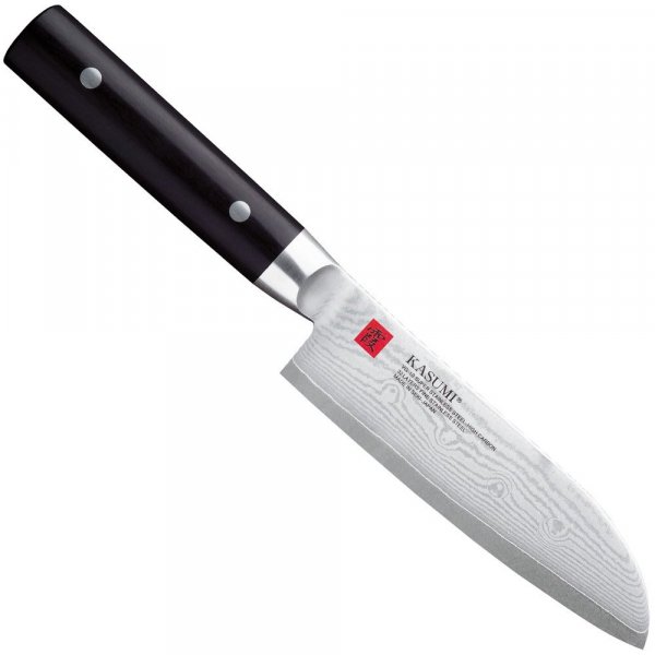 Нож Сантоку Kasumi Damascus 84013, 130мм