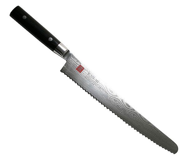Нож для хлеба Kasumi Damascus 86025, 250мм