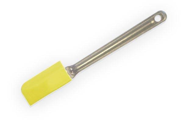 Лопатка силиконовая Silikomart ACC026 GIALLO желтая, 245мм