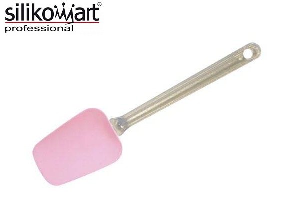 Лопатка силиконовая Silikomart ACC028 ROSA розовая, 255мм