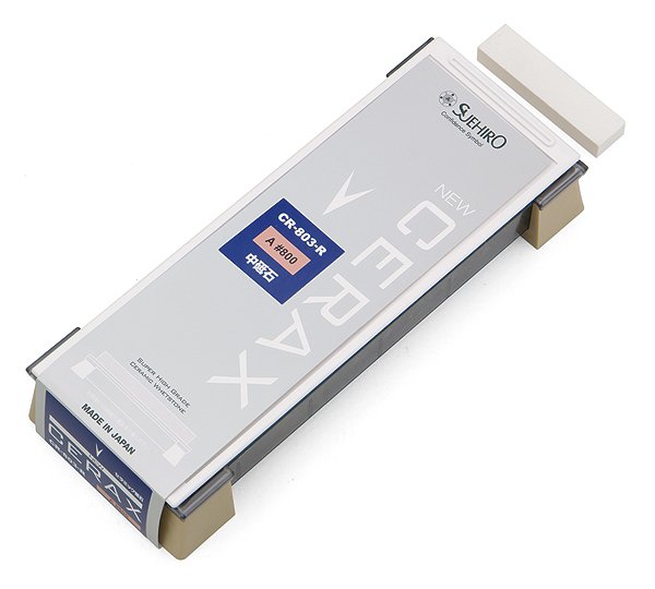 SH/CR-803-R Точильный камень Suehiro New Cerax #800 (183х63x20мм)