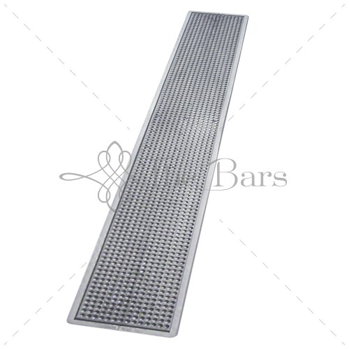Барный коврик The Bars B008MS серебряный (70x10см)