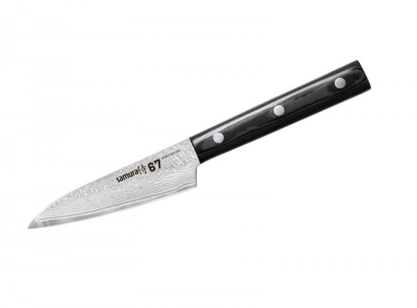 Нож кухонный Samura 67 Damascus SD67-0010M овощной, 98мм